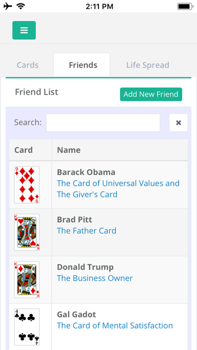 Screenshot #3 pour My Destiny Cards