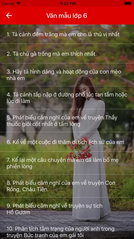 Văn Mẫu 2018