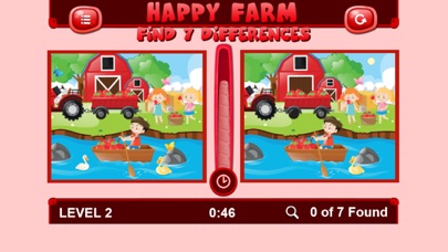 Happy Farm Find 7 Differences screenshot 2