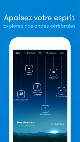 Capture d'écran de Relax Melodies P: Sleep Sounds sur iPhone 5