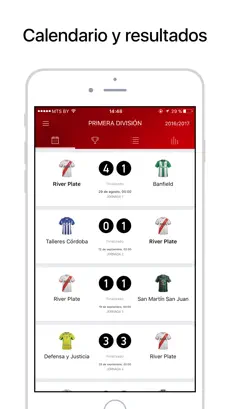 Captura de Pantalla 3 River Live — Fútbol en directo iphone