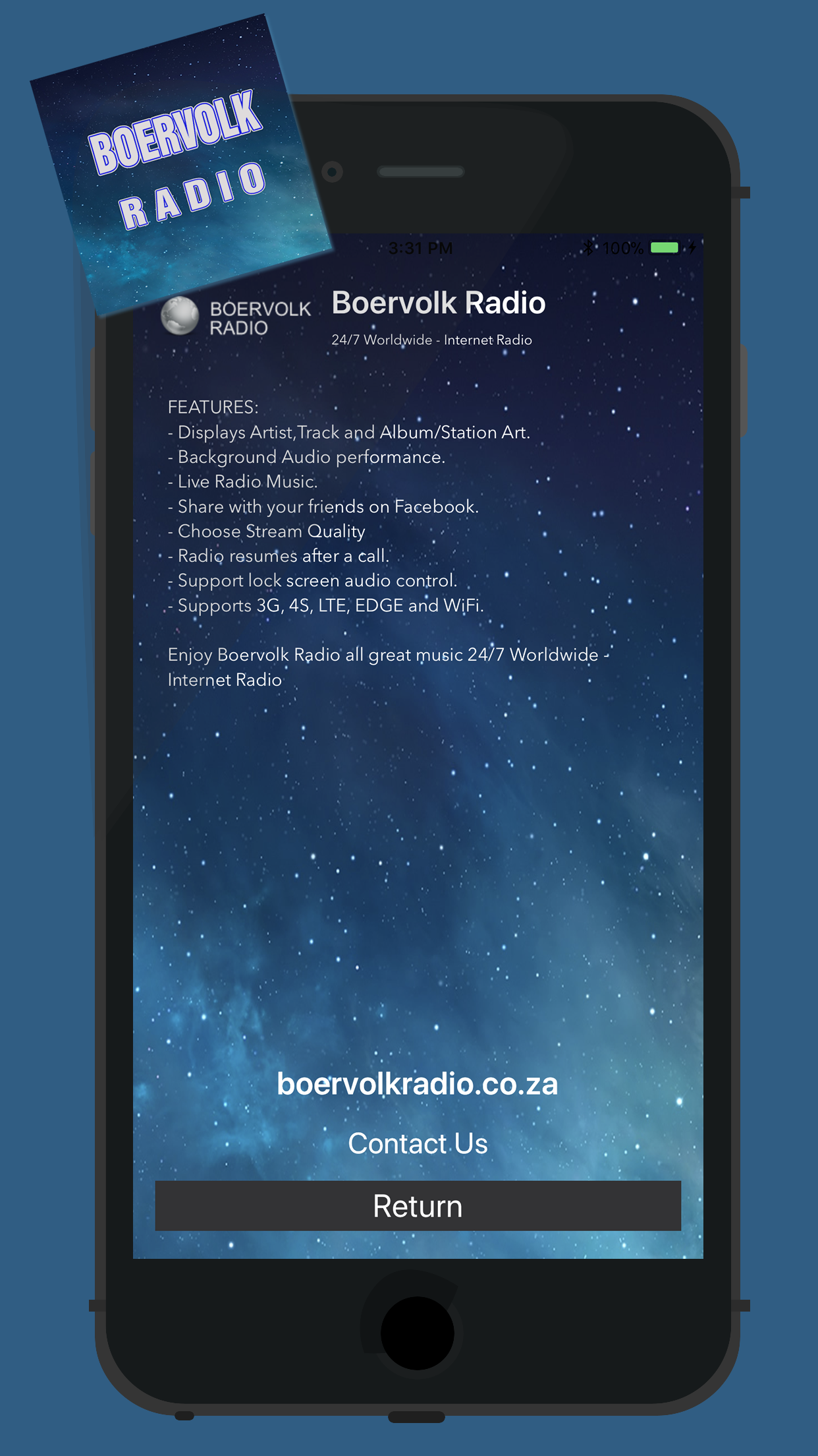 Boervolk Radio screenshot 4