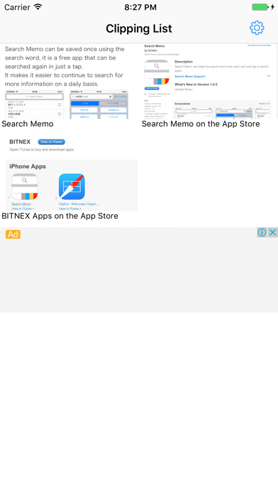 ClipExt iPhone screenshot 3 - Utilities app