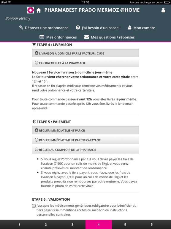 Screenshot #6 pour PharmaBest Prado Mermoz @home