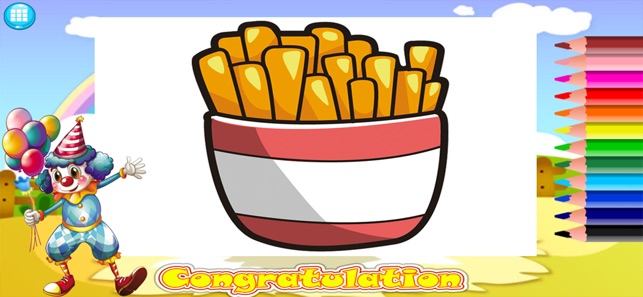 My Food Draw or Paint Learning(圖5)-速報App