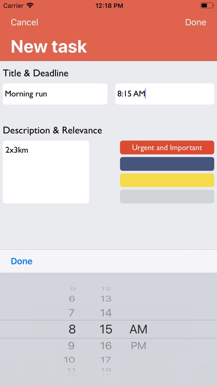 TickTask: Manage your goals