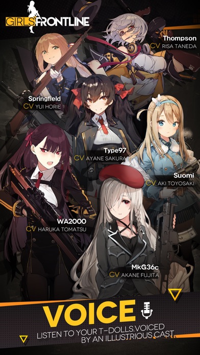 Girls' Frontline Hack screenshot 5 - game app interface