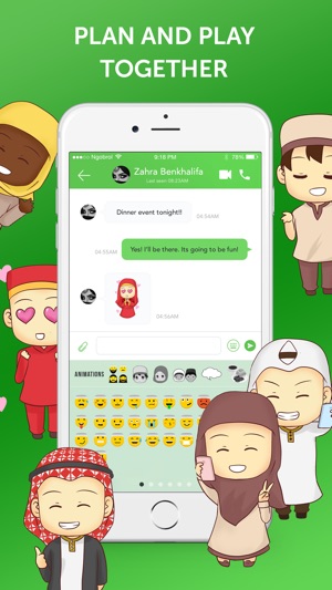 MEMA - Muslim Emoji Message(圖2)-速報App