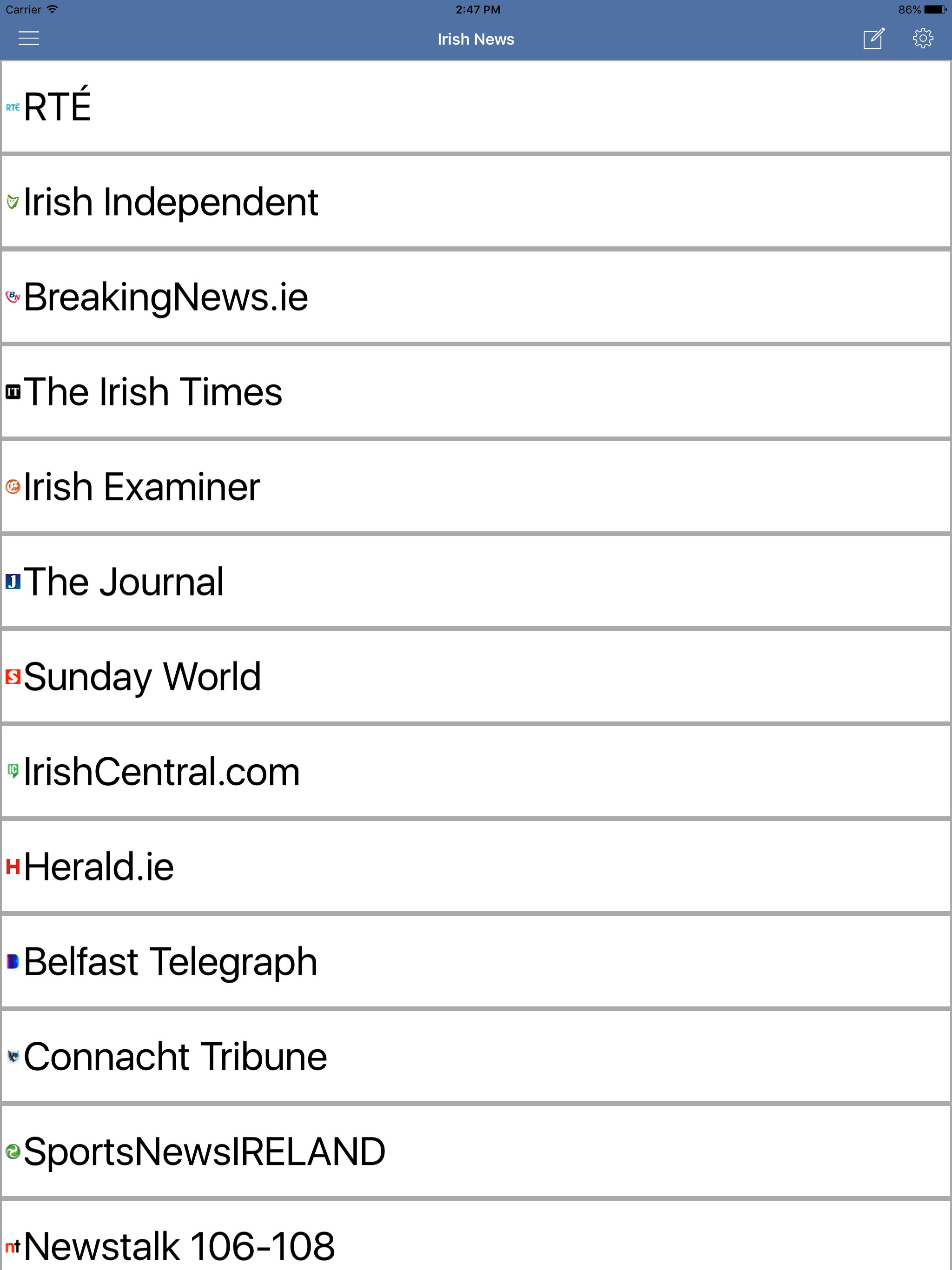 Irish News & World screenshot 4