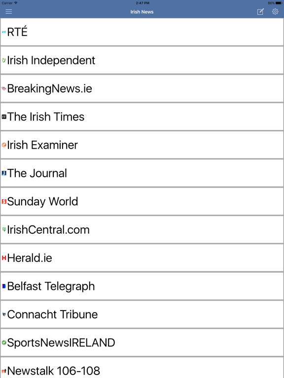Screenshot #4 pour Irish News & World