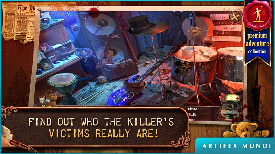 #4. Deadly Puzzles: Toymaker (iOS) 由: Artifex Mundi S.A.