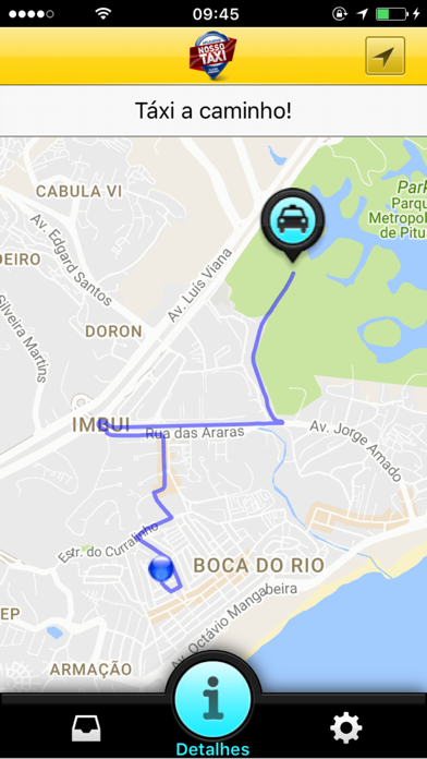 Screenshot #3 pour Nosso App Taxi