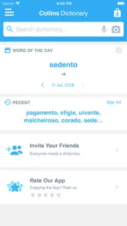 collins portuguese dictionary iphone screenshot 1