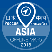 亚洲离线地图GPS