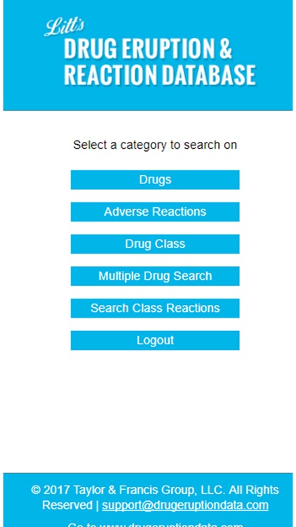 Litt's Drug Eruption Database