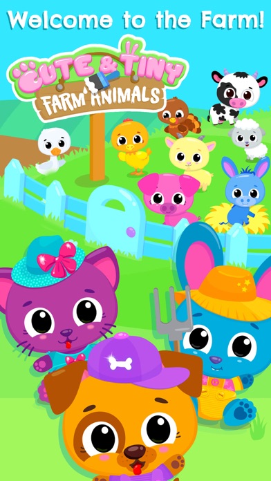 Screenshot #1 pour Cute & Tiny Farm Animals