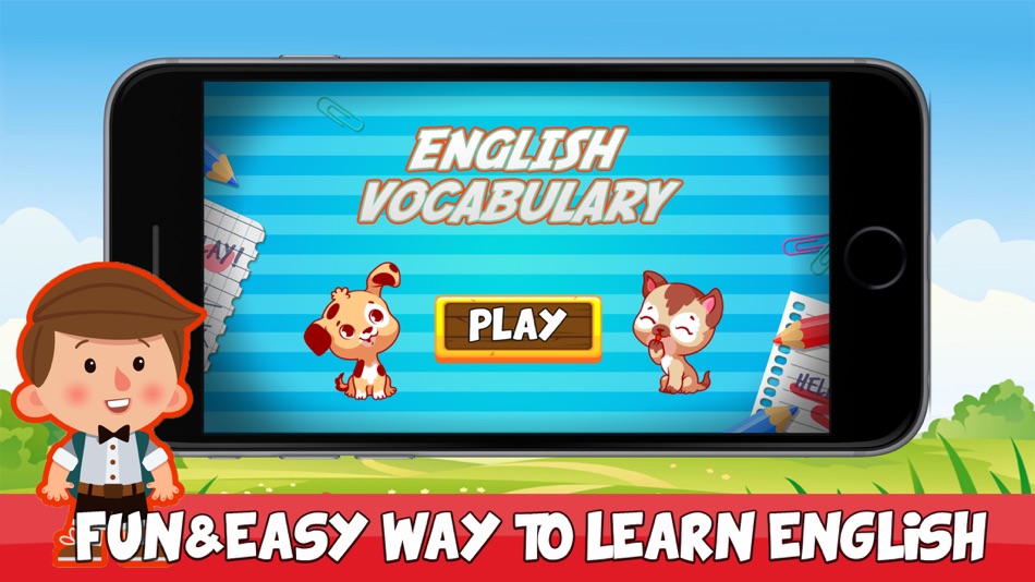 English Vocabulary - Fun Language Learning Game - 1.0.0 - (iOS)