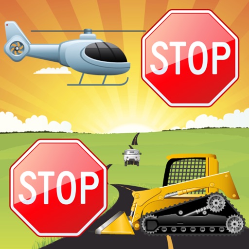 Vehicles Games for little Kids Icon