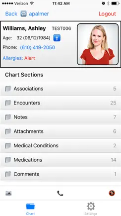 Exscribe Mobile EHR iPhone image 2