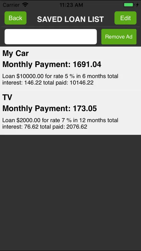 $ Loan Calculator