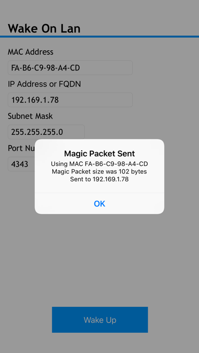 Screenshot #2 pour Depicus Wake On Lan