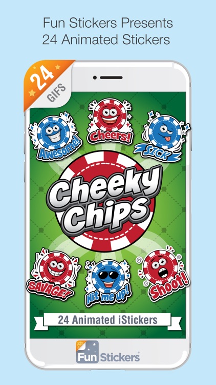 Cheeky Chips iSticker
