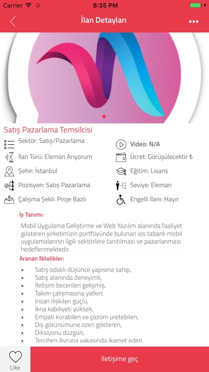 Firmapp | Firma Tanıtım ve İş İlanları Uygulaması screenshot-4