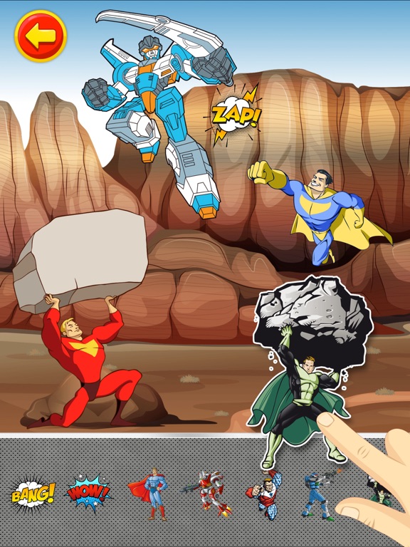 Screenshot #4 pour Super-héros, Robots & Voitures *Pro