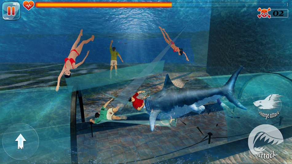 Scary Shark Unleashed 3D - 1.1 - (iOS)