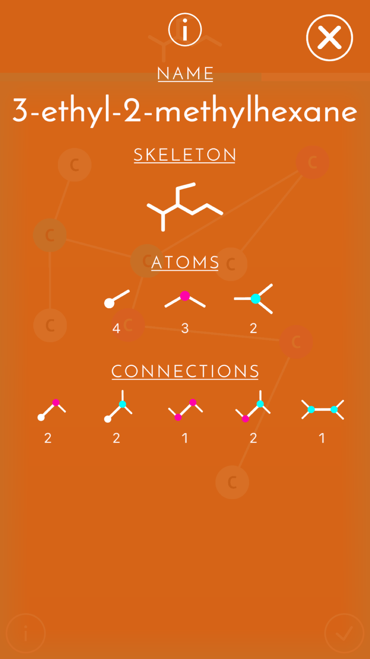 Orgo Tutor: Chemistry Isomers screenshot 5