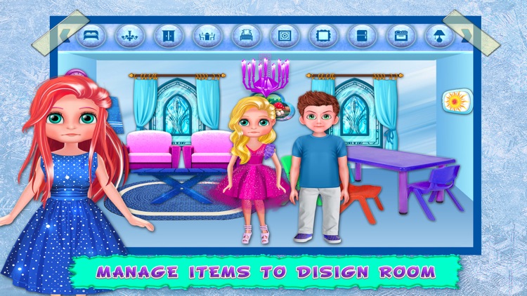 Ice Doll House Decoration Home screenshot-3