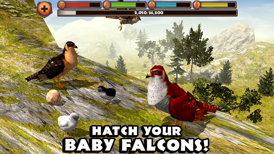 #5. Falcon Simulator (iOS) Podle: Gluten Free Games