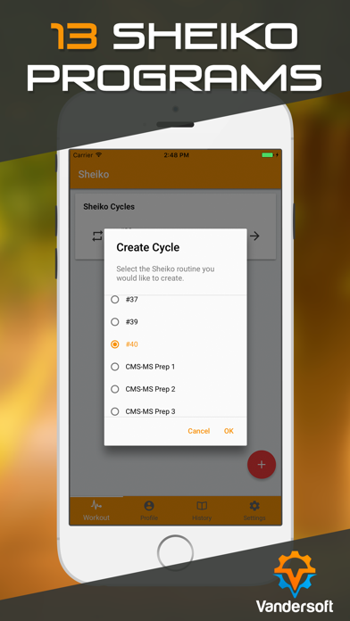 Screenshot #2 pour Sheiko Log - Weight Lifting Tracker