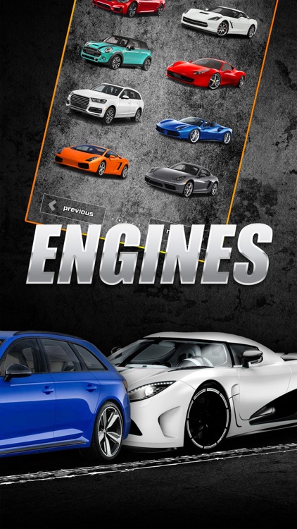 Engines sounds of cars