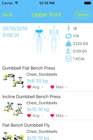 Gym Life - Workout Planner screenshot 2