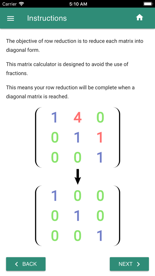 #6. DIY Matrix Calculator (iOS) 由: Daniel Lombardo