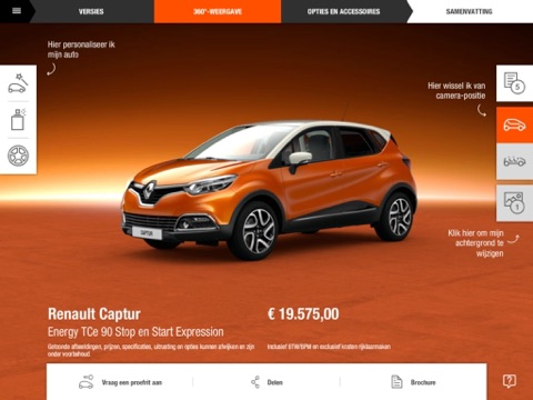 Renault 360 Configurator screenshot 4