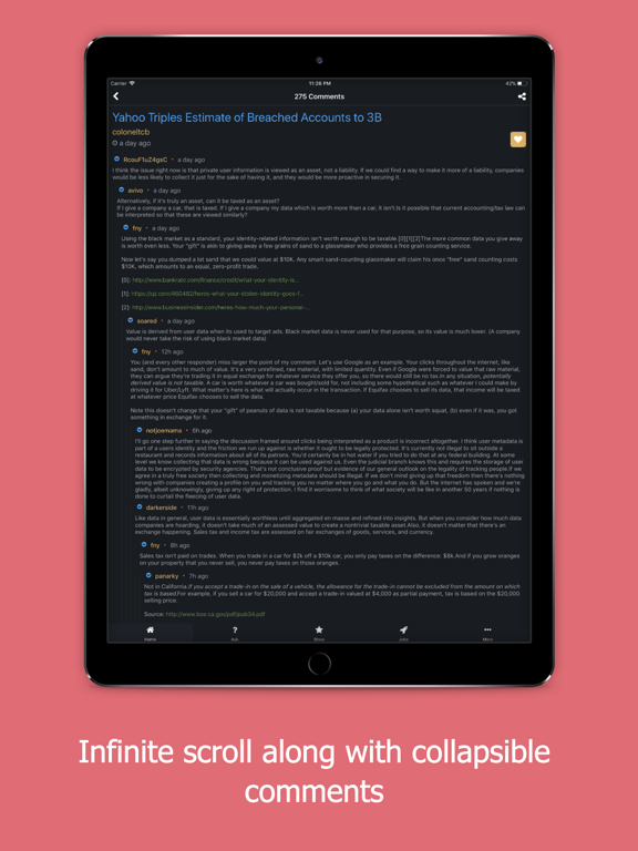 Screenshot #5 pour Hacker Buzz