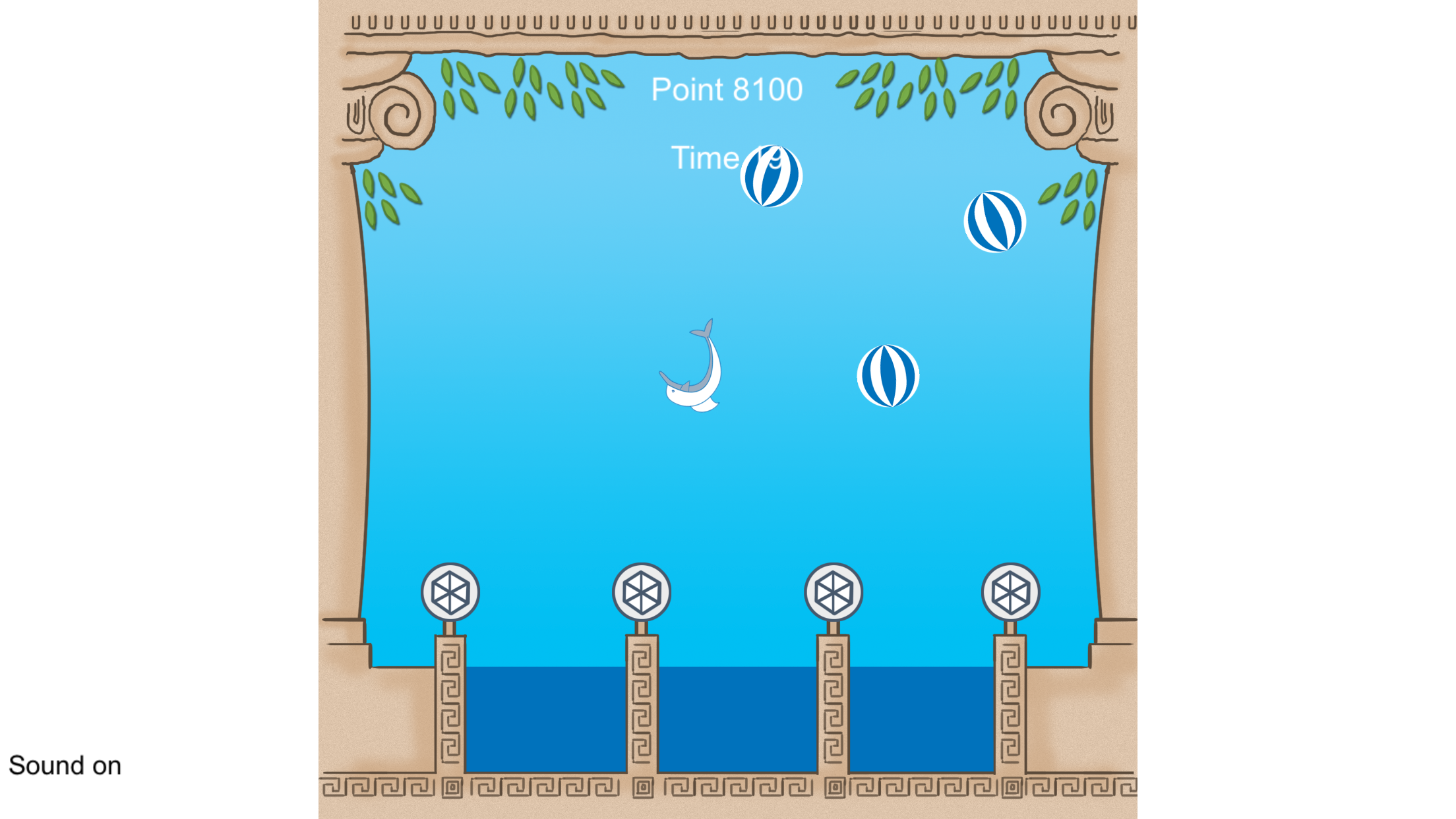 Dolphin Water Game screenshot 3