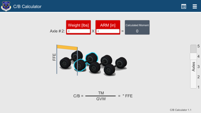 Screenshot #1 pour USAF EOS Center of Balance