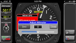 How to cancel & delete aircraft altimeter 2