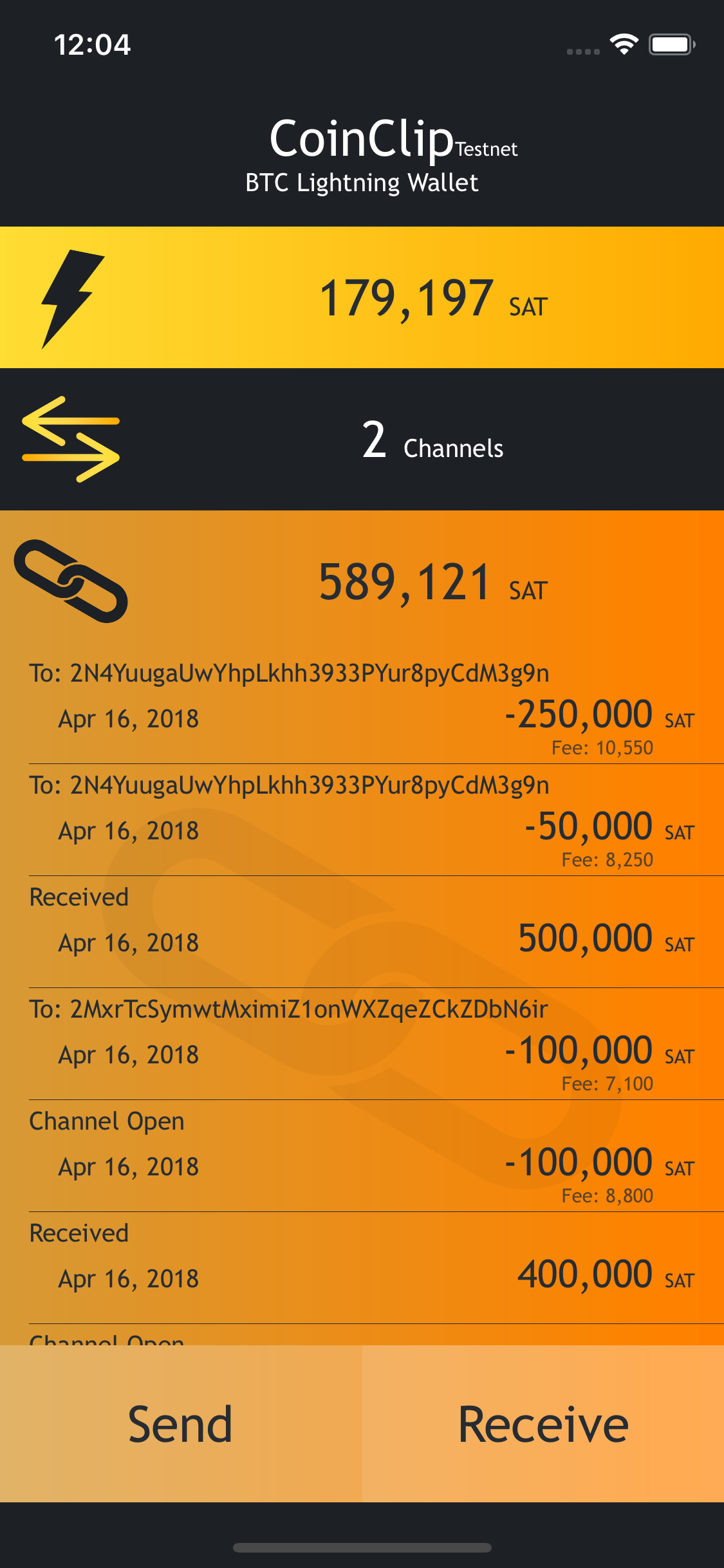 CoinClip Testnet