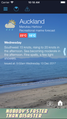 MetService Marine screenshot 1