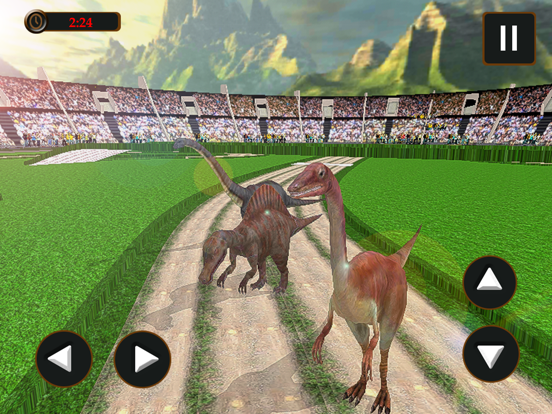 Jurassic Dinosaur Racing iPad screenshot