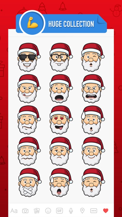 Merry Christmas Stickers 2017 screenshot 2