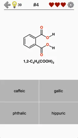 Game screenshot Carboxylic Acids and Esters apk