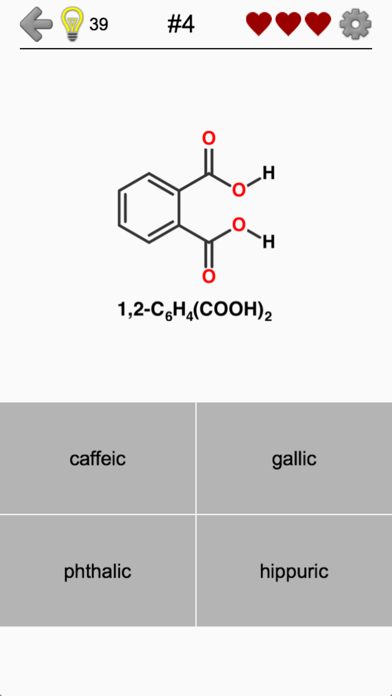 Carboxylic acid screenshot 2