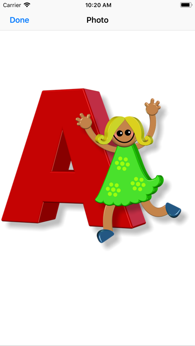 Girl Alphabet Sticker Pack screenshot 3