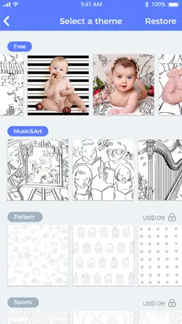 Game screenshot Baby Camera - Oh! my baby apk