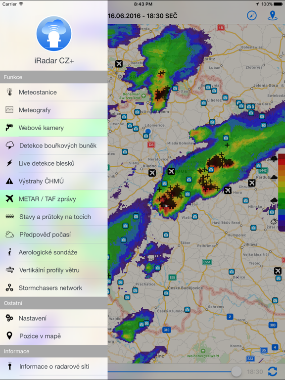Screenshot #4 pour iRadar CZ+